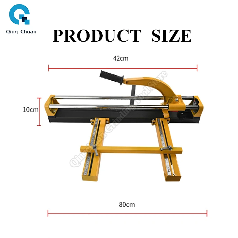 Stone Cutting Machine Manual Tile Cutting Machine Household Portable Dust-free Stone Tile Pushing Knife Stone Cutting Machine
