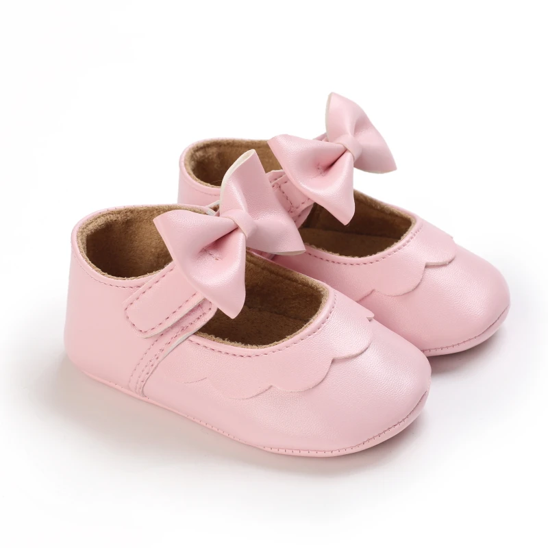 Lauflernschuhe für Babys (0–12 Monate), Prinzessinnenschuhe, PU-Leder, weiche Sohle, niedlich, modisch – Detail 40