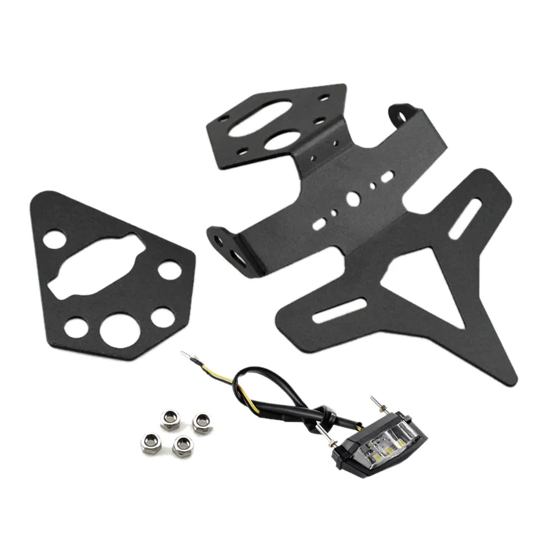 Motorcycle License Plate Holder Rear Tail Frame Eliminator Bracket for Street Triple 765 2020-2022