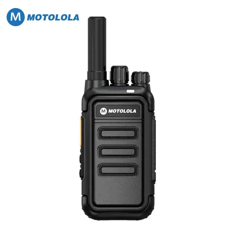 MOTOLOLA-Walkie Talkie portátil, rádio bidirecional, conjunto de transceptores UHF, longo alcance, COD, F1, 2 unidades