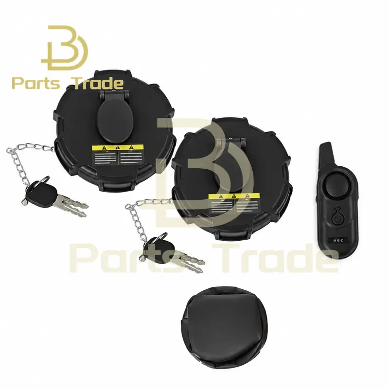 Anti Theft Alarm Fuel Tank Cap for FAW J6P Truck Compatible with TianV HanV Secure Locking Gas Cap Replacement