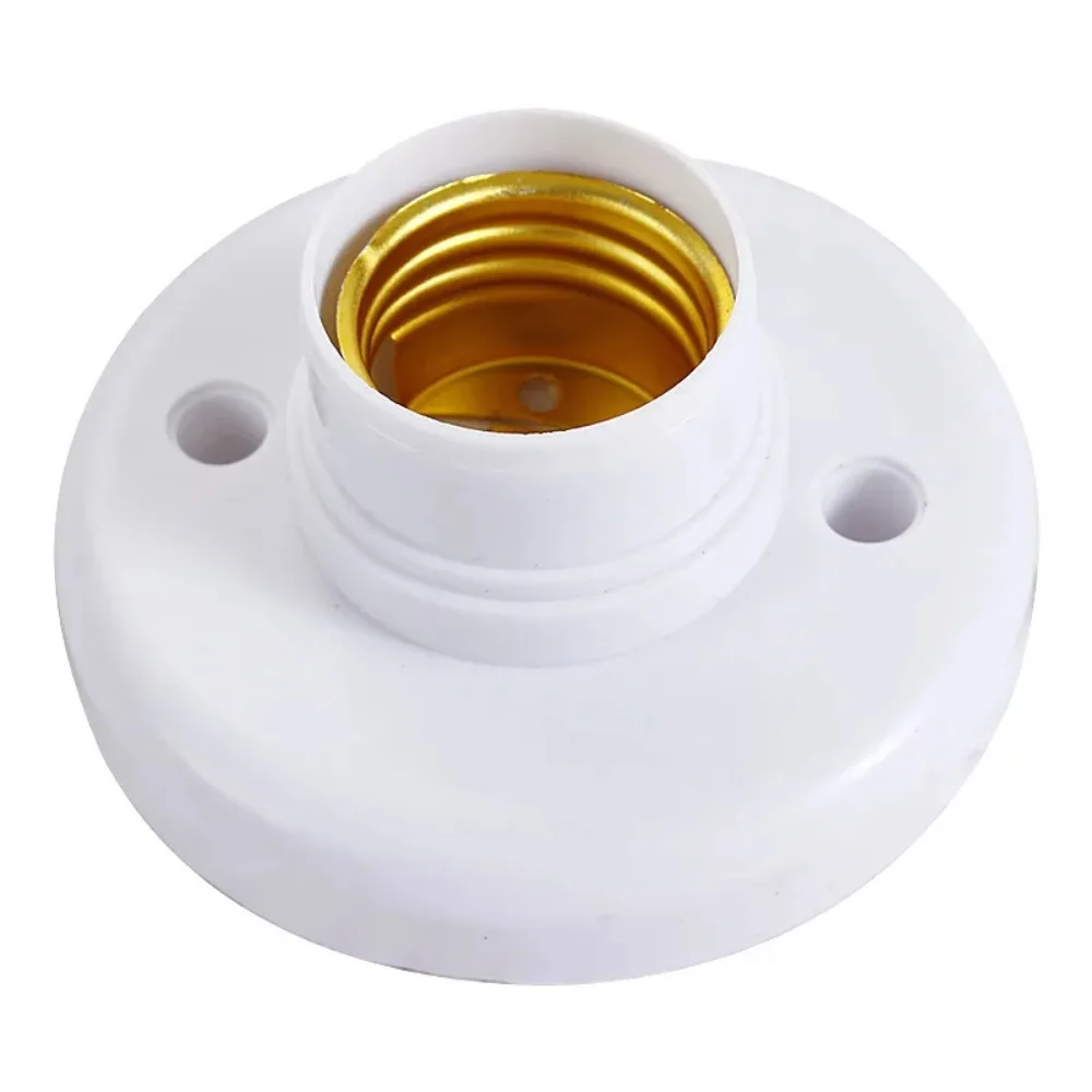 E14 Plastic Ceramics Lamp Holder Edison Bulb Holder Screw Lamp Socket Led Lighting Accessories