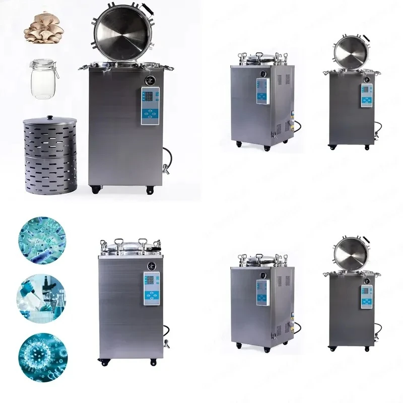 

26 Microcomputer-Controlled Rapid Cooling Counter Pressure Autoclave Sterilizer for Lab & Food Safety JM-75LD