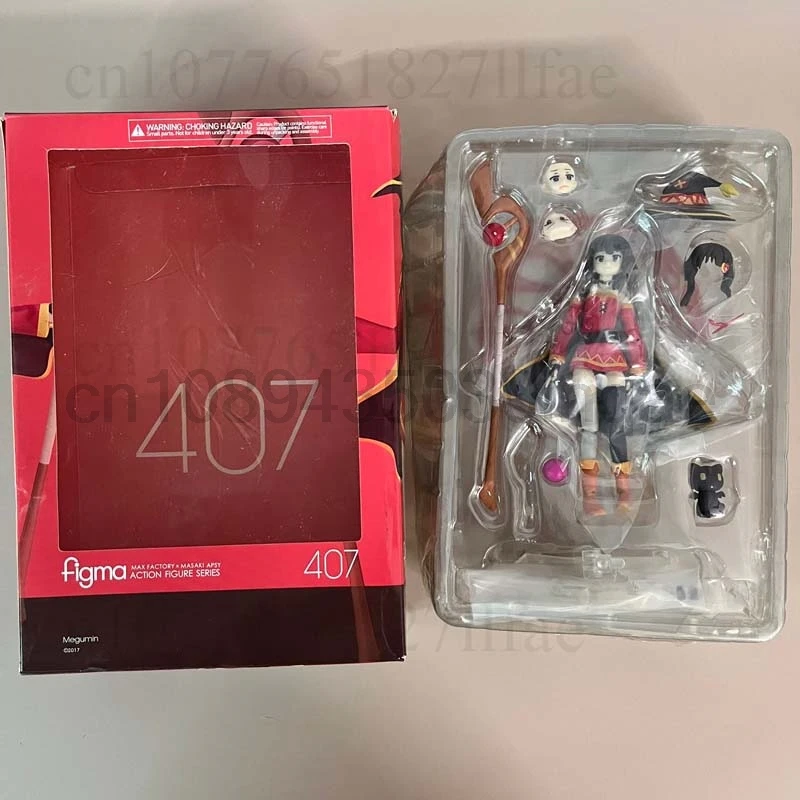 Figma 407 KonoSuba God's Blessing on This Wonderful World Figure Megumin Action Figure Collectible Model Toys Birthday Present