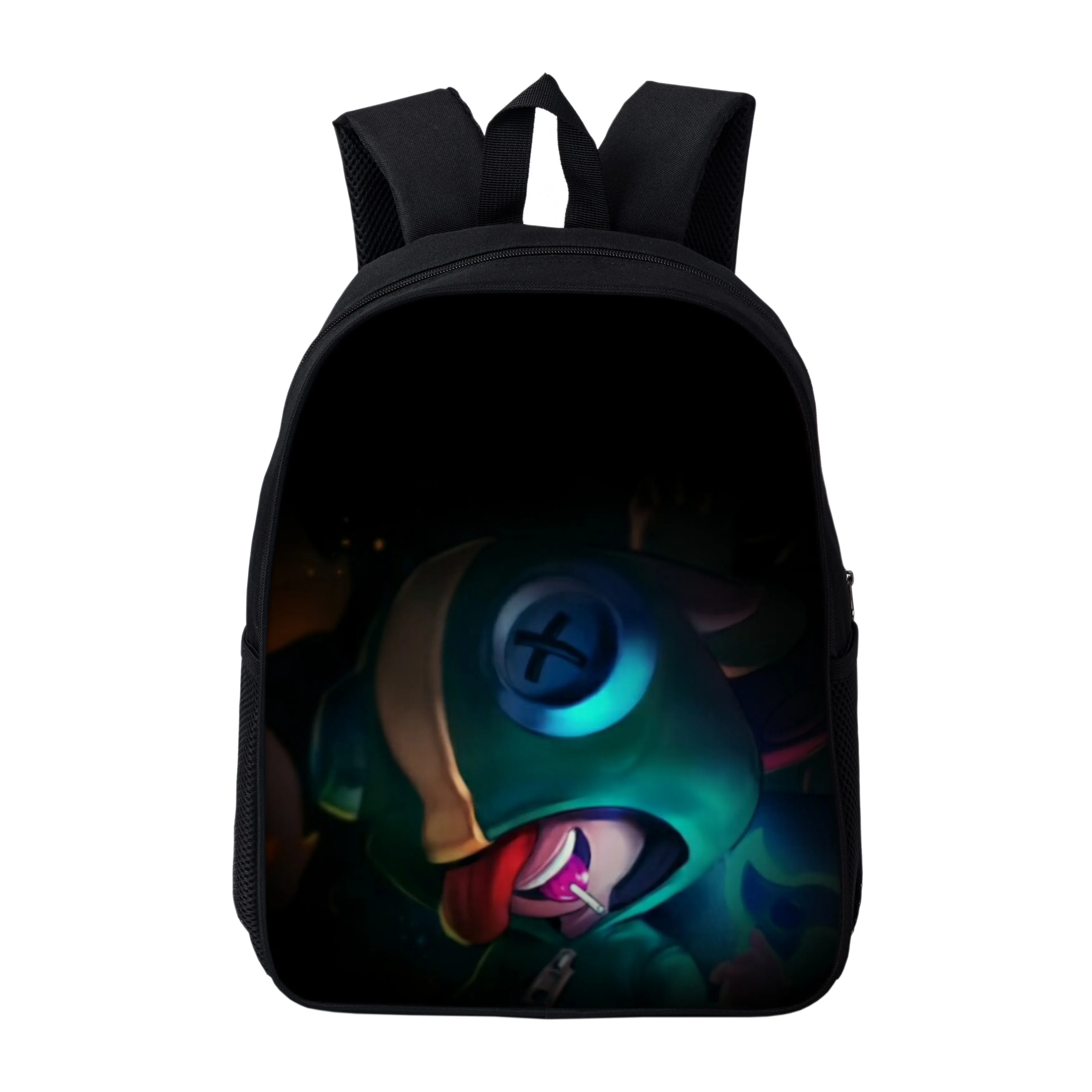 Wilderness Game Brawl Stars Cosplay Backpack Trend Top 3D Digital Printing Kids School Supplies School Bags