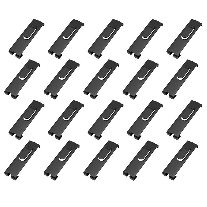 

AA81-20Pcs Grid Hooks For Wall, Grid Wall Picture Hooks Gridwall Hooks Hangers Display Panels Slat Wall Notchgrid Hook