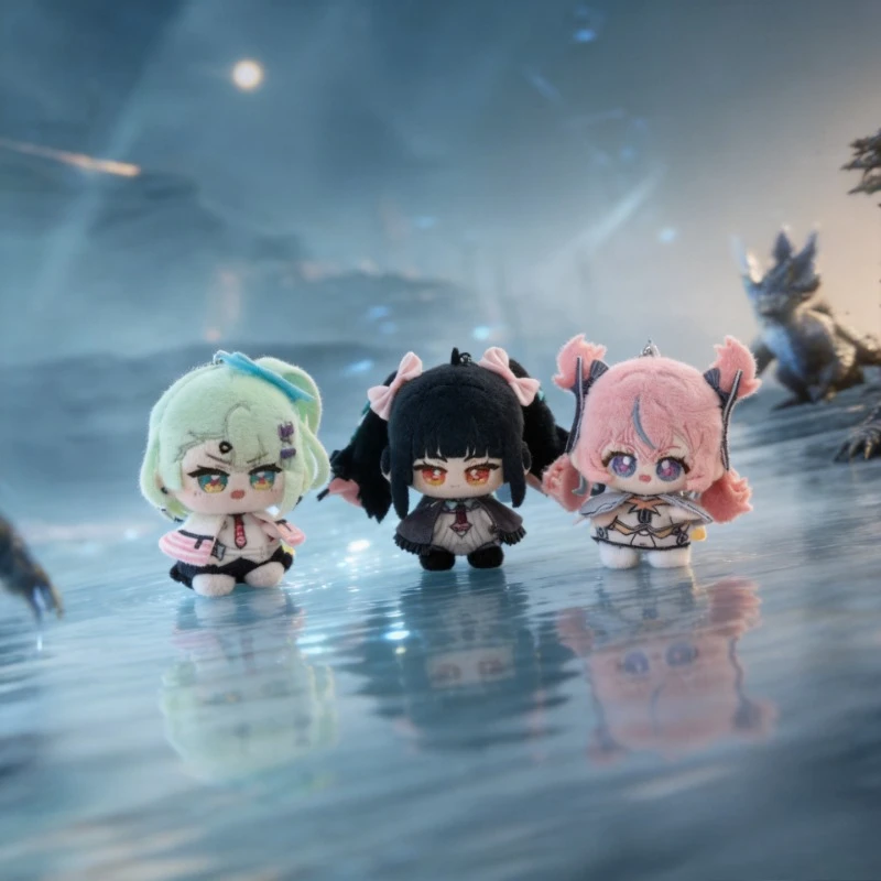 

10cm Anime Game Zenless Zone Zero Kawaii Cosplay Soft Cotton Doll Starfish Body Sunna Aria Cartoon Mini Toy Figures Fans Gifts