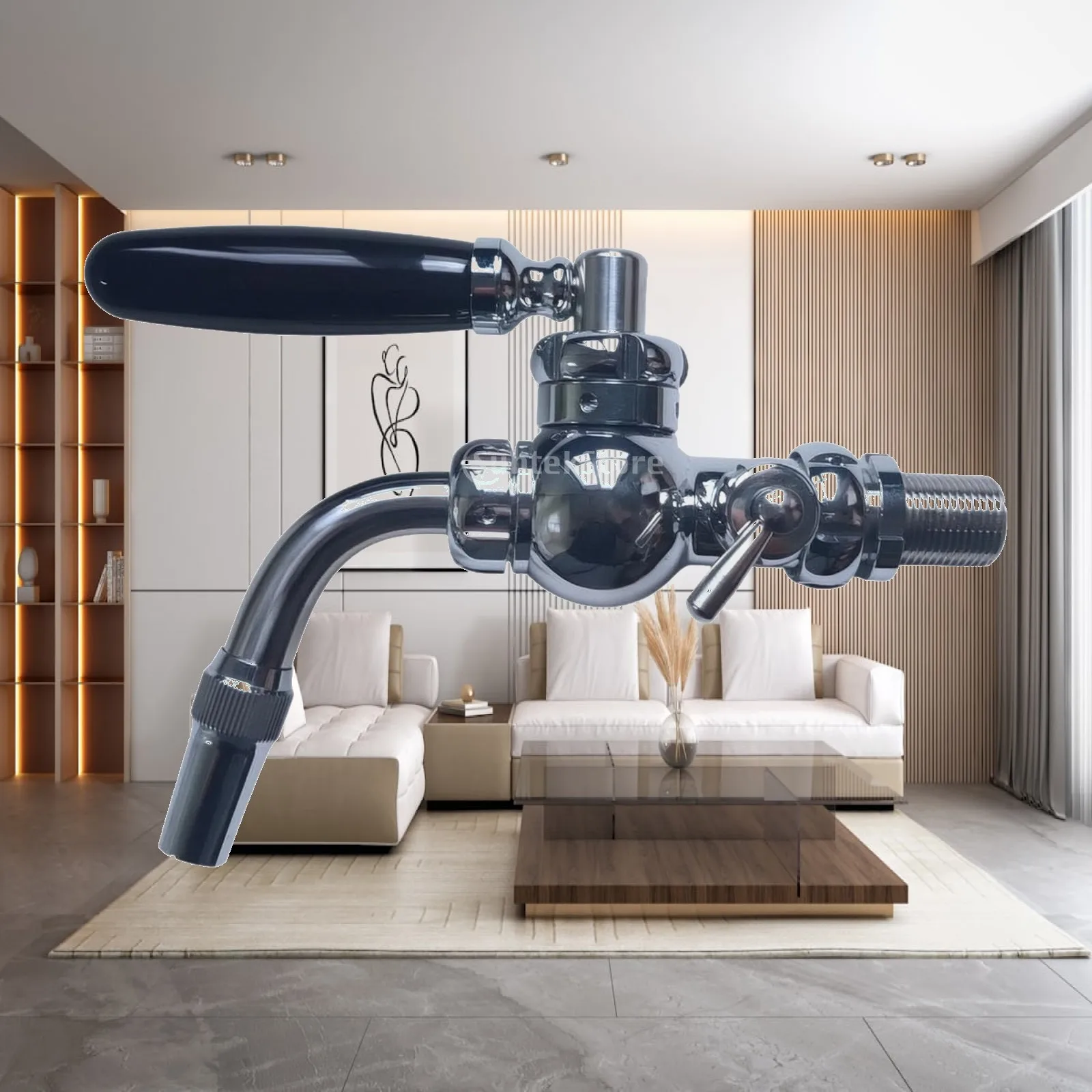 Rust Resistant Beer Tap Faucet Stainless Steel Keg Dispenser for Commercial Kitchen Party Cooler Use