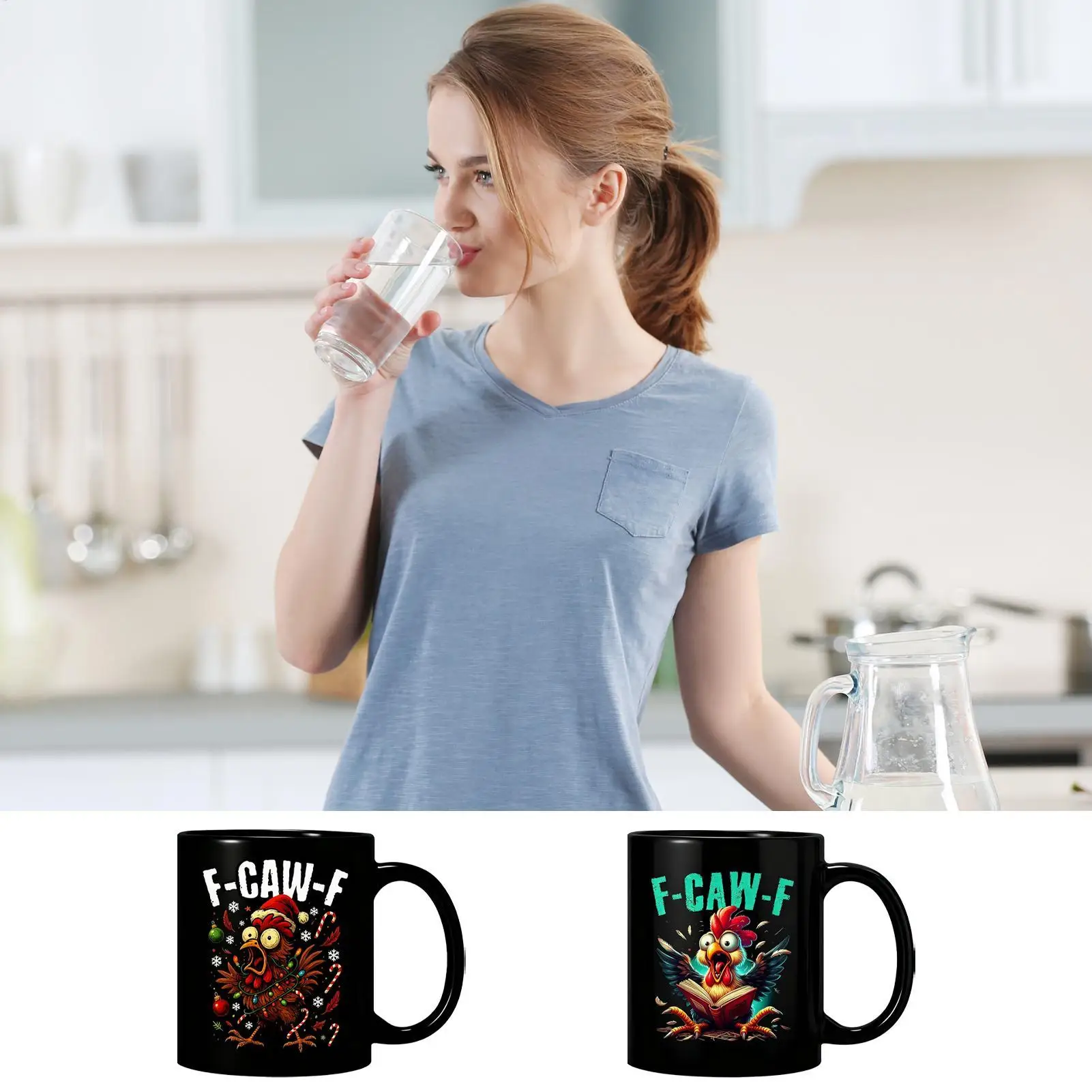 Cute Mugs Ceramic Drinkware Home Decor Ceramic Coffee Cup For Beverage Beer Milk Birthday Easter Valentines Farm Kitchen