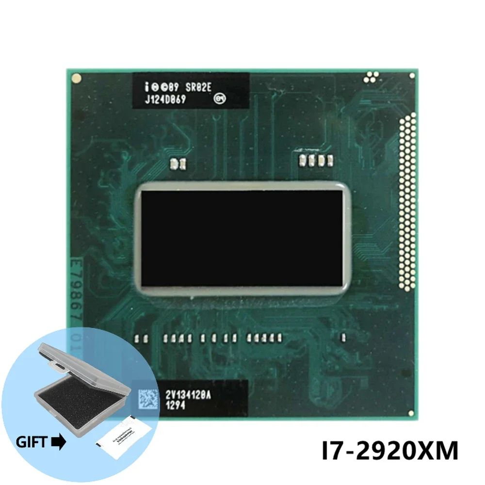 

Intel Core i7-2920XM i7 2920XM SR02E 2.5 GHz Quad-Core Eight-Thread CPU Processor 8M 55W Socket G2 / rPGA988B