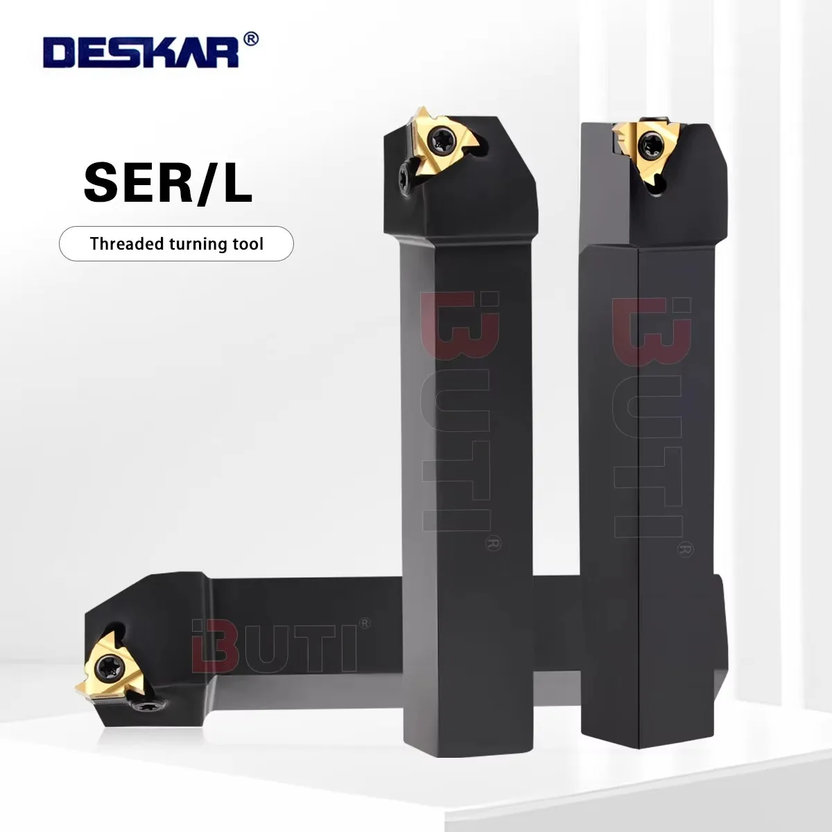 

DESKAR 100% Original SER/L1010 1212 1616 2020 2525 Numerical Control Threading Turning Tool Holder External And Internal Threads