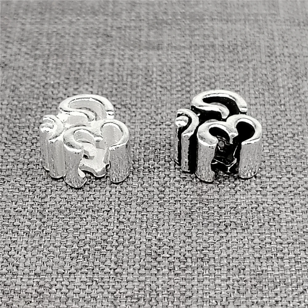 4 قطع من 925 فضة OM الخرز ل اليوغا التأمل قلادة سوار