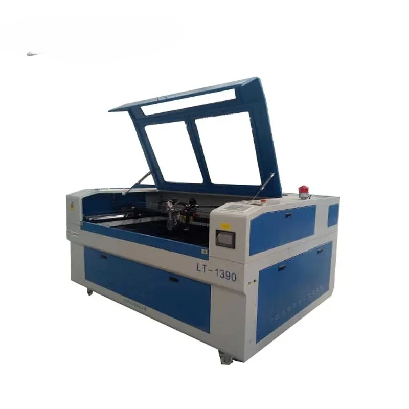 300W 1600 1000 Steel Cutting Co2 Cutting Machine Metal 1610 1390 1290 CW6000 Refrigerator 1325 Non-metallic Wood Acrylic