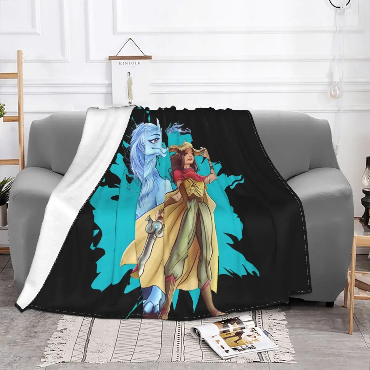 Famous Disney Movie Blanket Raya And The Last Dragon Fleece Velvet Multifunction Ultra-Soft Throw Blankets For bed Rug Piece