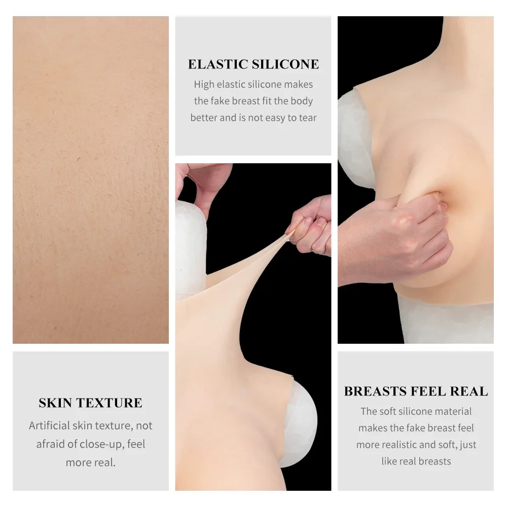 الثدي الوافدين الجدد أشكال سيليكون كروسدرسر ثدي مزيف سحب الملكة تأثيري الصدر الاصطناعي الملابس الداخلية شيميل Transgende #3