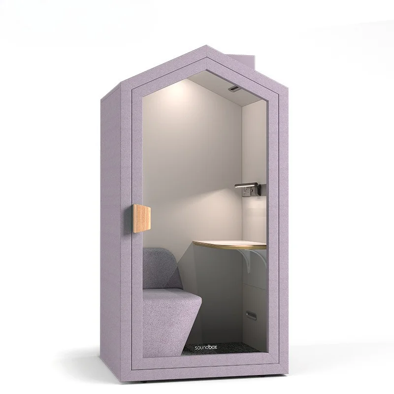 Silent Cabin Household Indoor Soundproof Room Mobile Home Cabin Live Streaming Host Live Stream Home Study Cabin