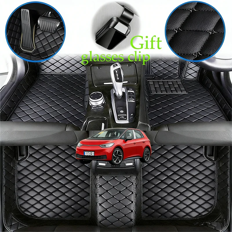 

Custom For Volkswagen ID.3 2021-2026 EV Hatchback Luxury Car Floor Mats Car Accessories Carpets Covers Left /Right Hand Drive