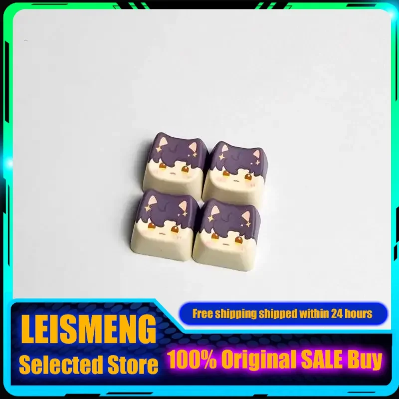 

Love and Deep Space Themed Keycaps MAO High PBT Heat Sublimation PC Gaming Keyboard Collectible Gift Custom anime Keycap