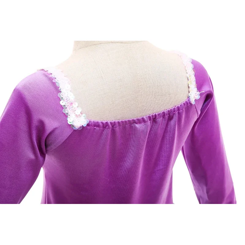 Little Mermaid Dress Mermaid Ariel Princess Dress Kids Costume For Girls Cosplay Children Carnival Birthday Party Purim Clothes