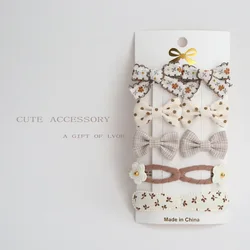 10 PCS/1Set  Cute Headwear Children's Hair Accessories Ins Baby Hair Clip