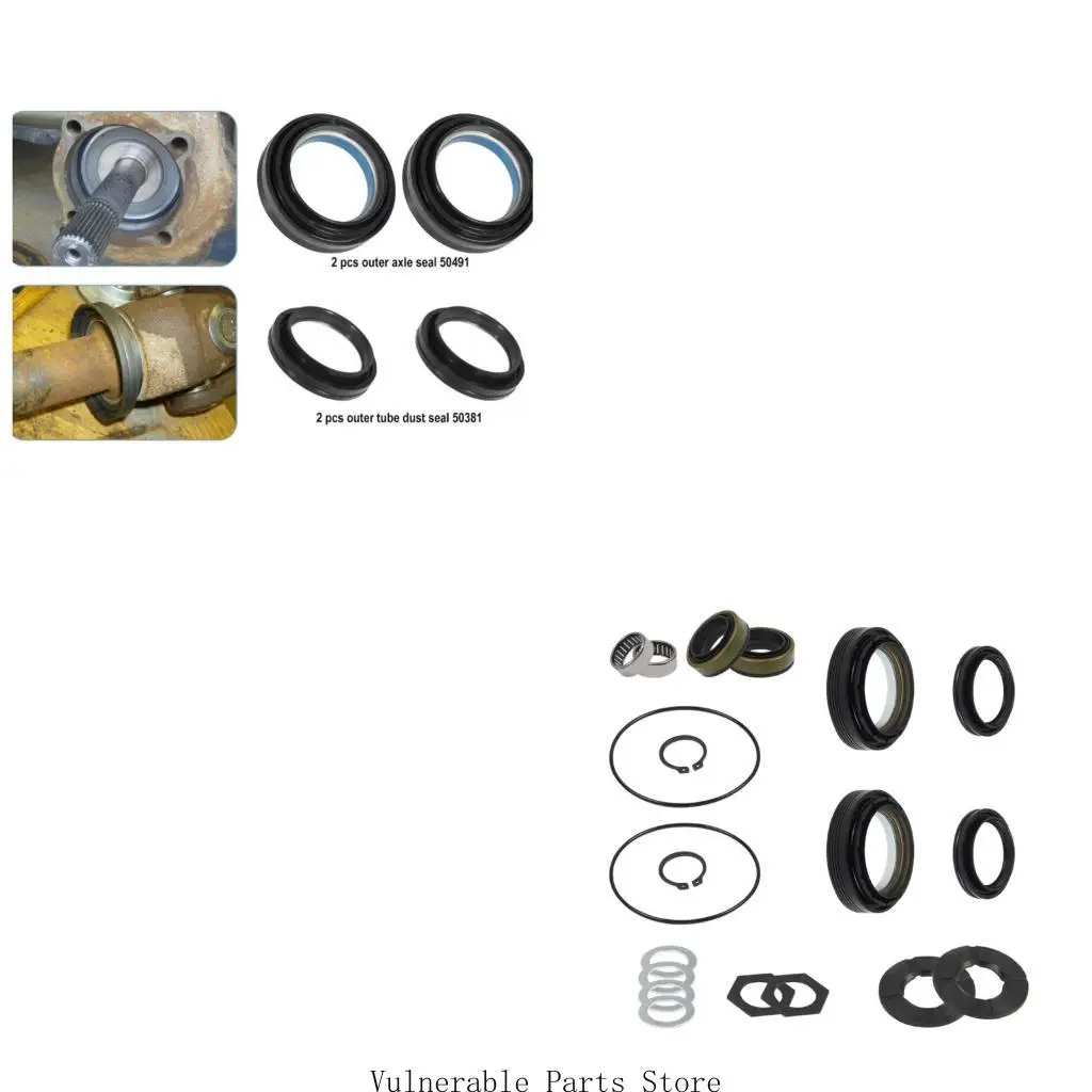 

D0UC Outer Tube Dust Seal Inner Tube Seal Thrust Washer Seal for for Excursion 1998-2004 Truck Accessories