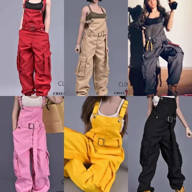 

CL005 1/6 весы женский модный повседневный комбинезон комбинезон свободные леггинсы комплект одежды модель 12 "фигурка модель тела