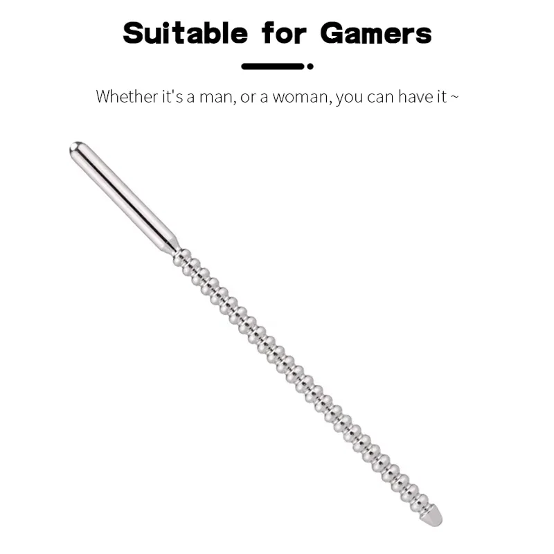 BUYBOSS ذكر مجرى البول الأصوات برأسين الحصان العين عصا الإحليل الاستمناء لعبة استثارة القضيب موسع BDSM الجنس لعب الكبار