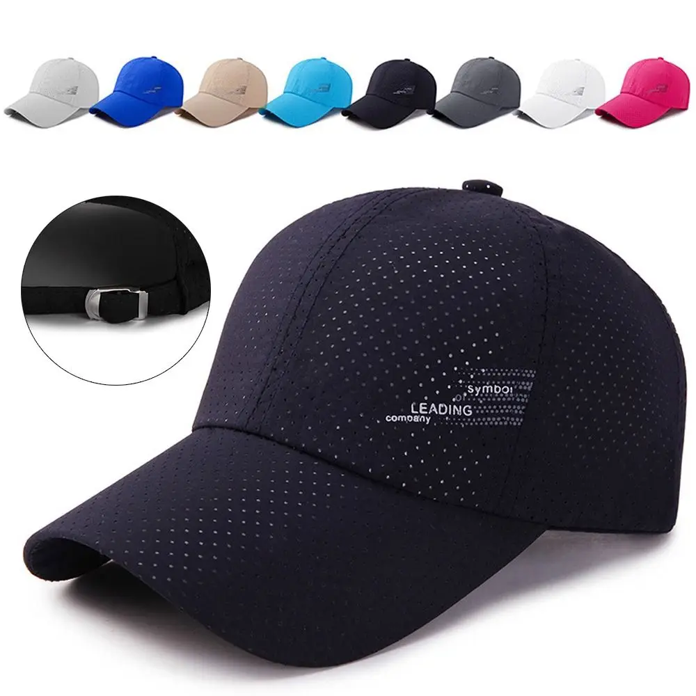 Outdoor Sports Spring Summer Breathable Golf Fishing Cap Sunscreen Hats Quick-drying Baseball Caps Baseball Hats