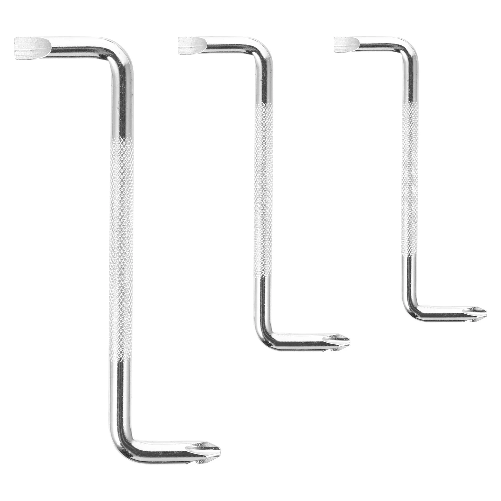 3 pcs Offset Screwdriver Set 90 Degree Micro Screwdriver Double Head Z-Type Angled Tool For Tight Spaces Slotted Dual