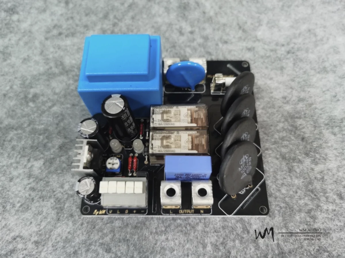 

Fever grade HiFi high-power audio amplifier power supply soft starter board discrete module
