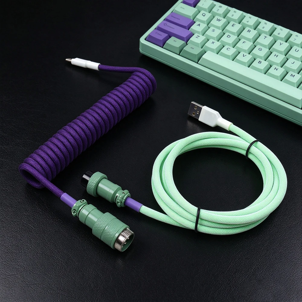 Tip C'den USB-A'ya Mekanik Sar - Type C Detachable Cable Coiled Keyboard incelemesi ve fiyatı