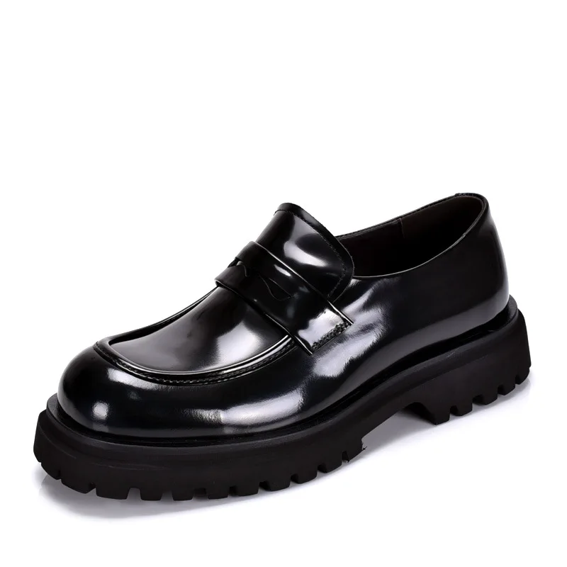 Hochwertige Business-Lederschuhe für Herren aus echtem Leder, Freizeitschuhe aus Rindsleder