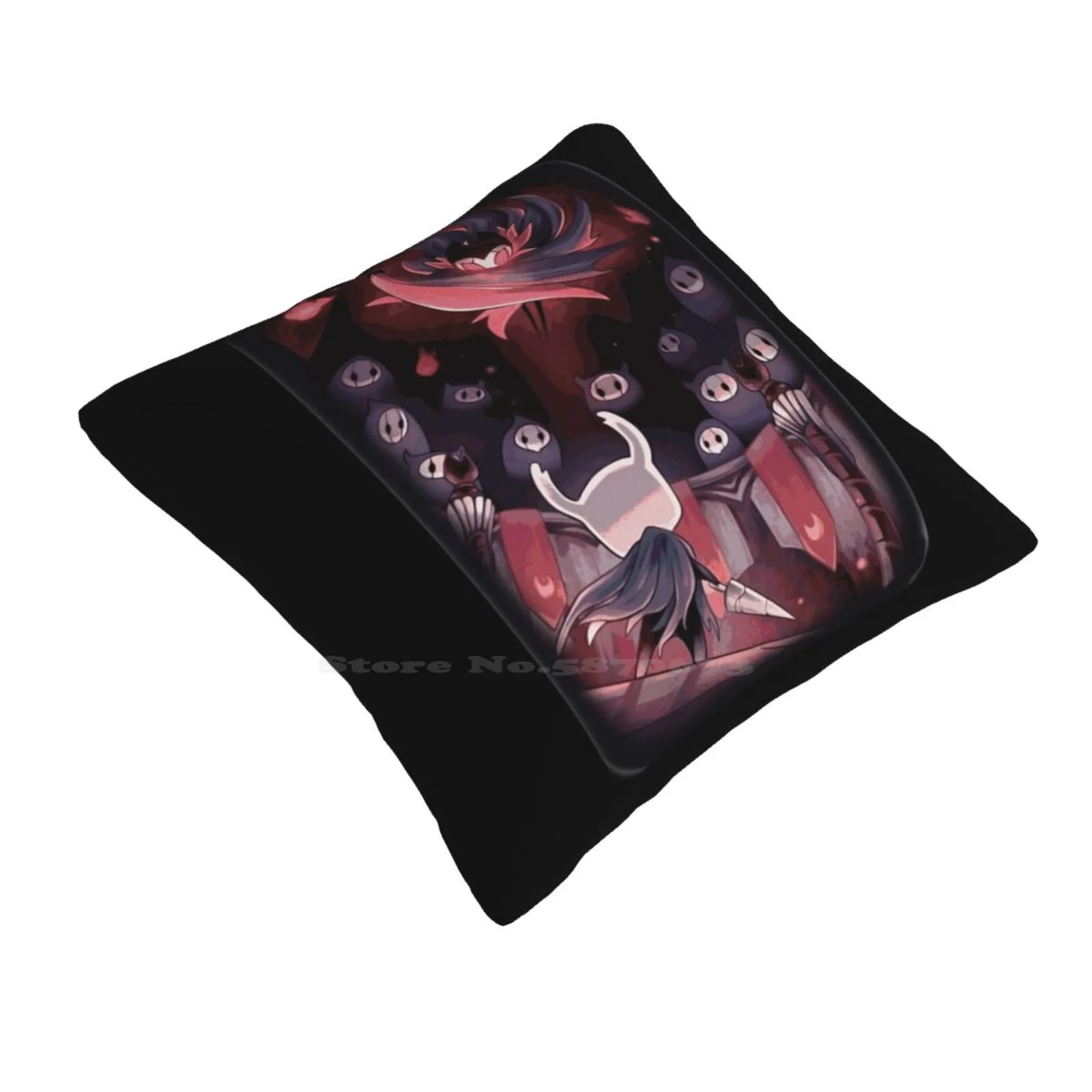 The Knight Fight Graphic Art Hollow Knight Adventure Game Pillows Case Bedroom Home Decoration Hollow Knight Single Player