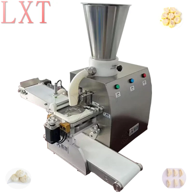 Semi Automatic Dumpling Making Machine Xiaolongbao Baozi Shaomai Steamed Stuffed Bun  Maker