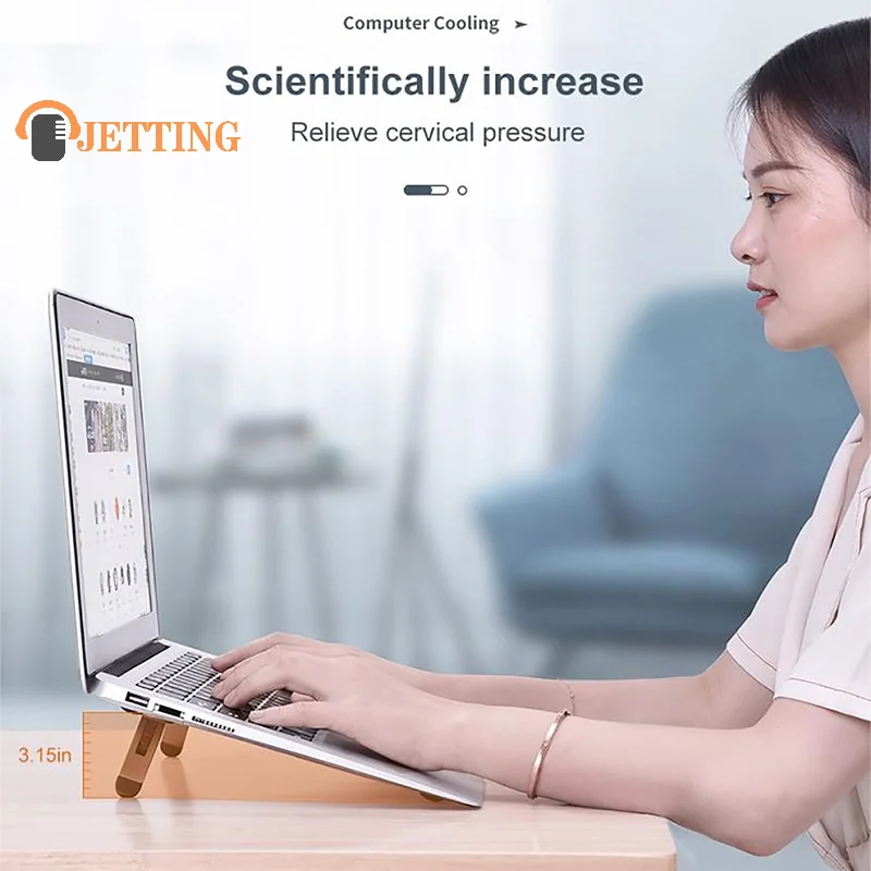 Portable Laptop Tablet Stand Universal Models Foldable Invisible Bracket Radiator Desktop Heightening Pad Laptop Bracket Stand
