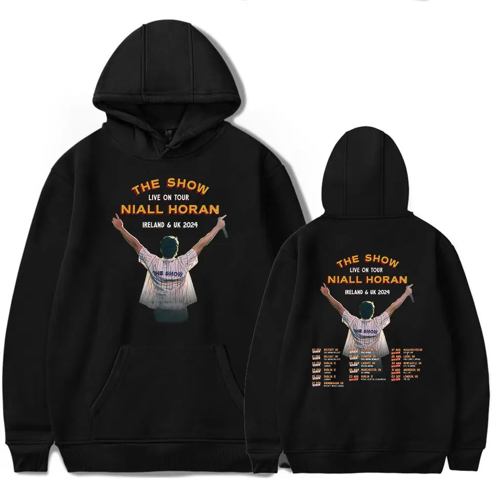 

Niall Horan THE SHOW LIVE ON 2024 TOUR Merch Hoodies Unisex Hooded Sweatshirt Casual Clothing