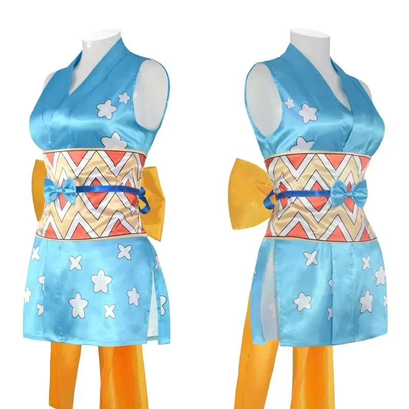 Cloth Cosplay Nami Kimono Anime Female Costume