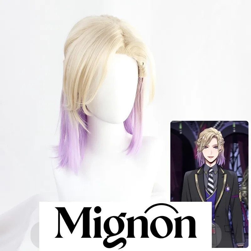 

Twisted Wonderland Русалочка Vil Schoenheit Косплей Парик Updo