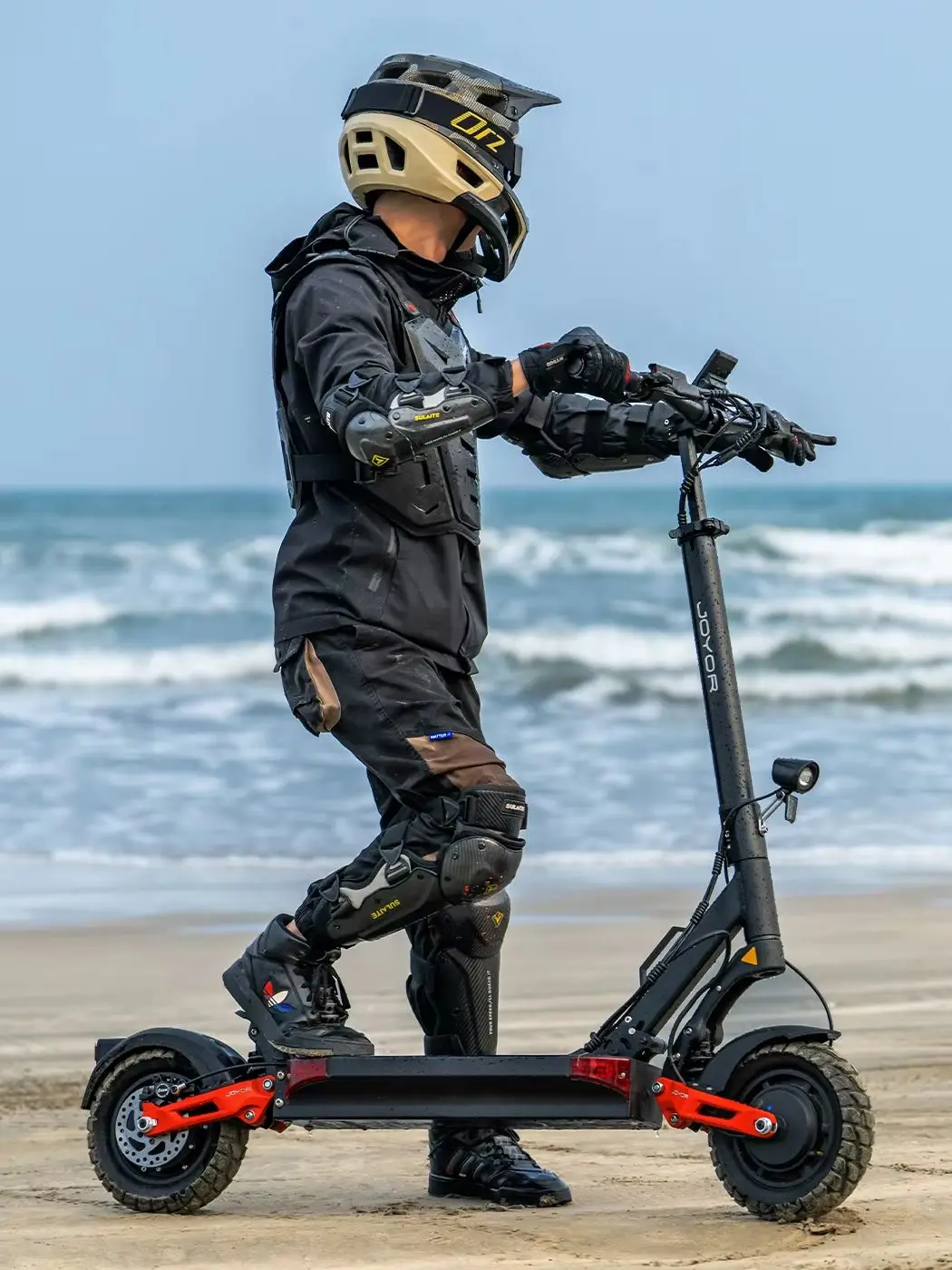 AliExpress NONE JOYOR T10 Dual 1000W Peak Power Electric Scooter, 60V18Ah Battery Up to 75km Range, 10 Inch Off-Road Tire Folding E Scooter for Adults E-Bike