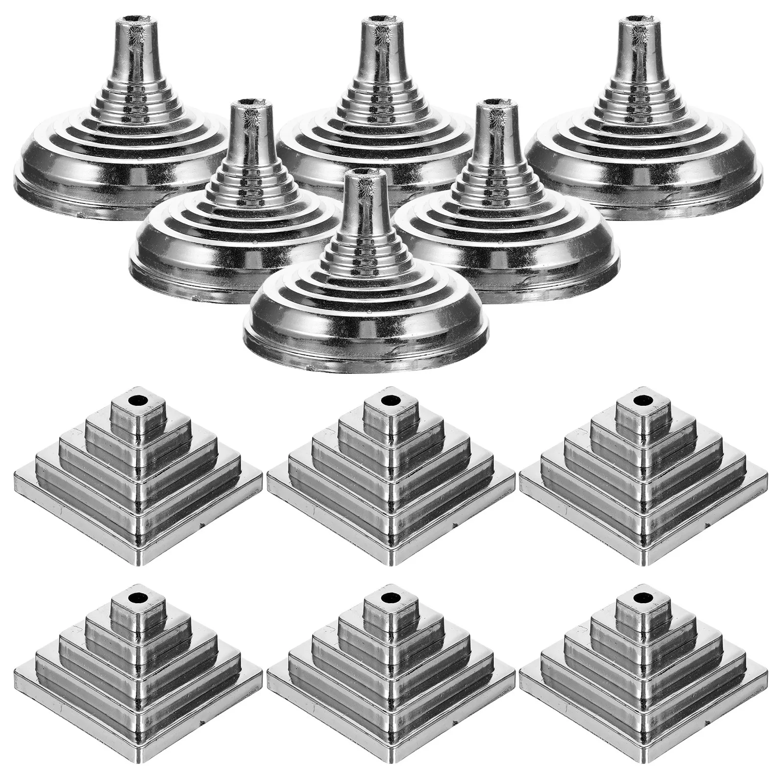 20Pcs Flag Holders Desk Flagpole Stands Tabletop Brackets Office Meeting Flagpole Base Portable Display Holders