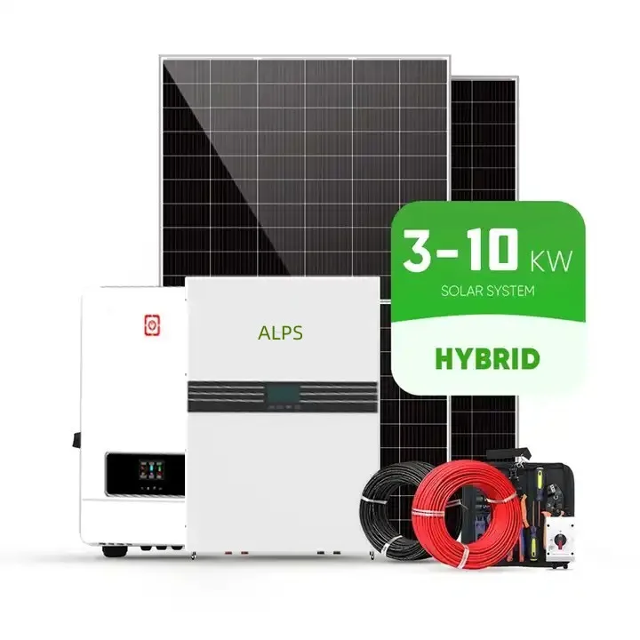 Analyste de système de stockage d'énergie solaire, système de panneaux solaires pour maisons, ferme, 5KW, 10KW, 15KW, 20KW, 25KW, 30KW, 220V, nouveauté