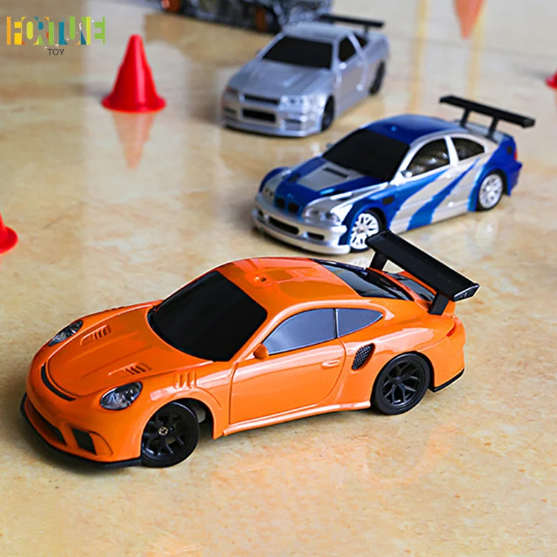 

1/43 Rc Car 2.4g Mini Remote Control Racing Drift Car Rtr 4wd Off-Road High Speed Vehicle Model Toys For Kids Adults Mini Gifts