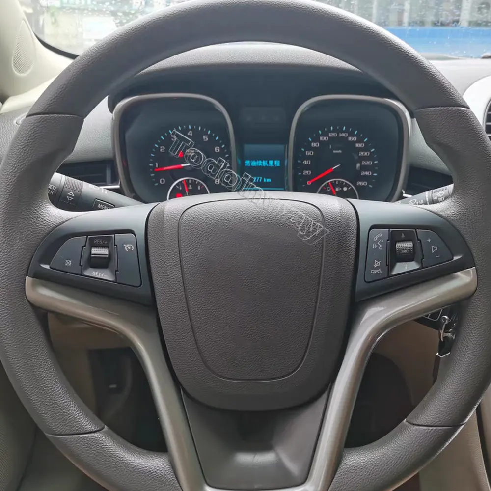 Phone Audio Media Switch Steering Wheel Cruise Speed Control Button car accessories for chevrolet cruze 2009-2014 malibu Styling