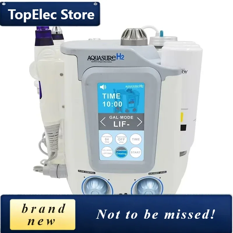 TopElec Korea 3 In 1 Aquasure H2 O2 Water Bubble Aqua Peeling Skin Comprehensive Management Instrument Skin Tightening
