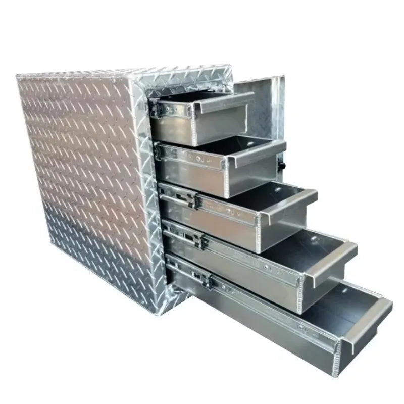 Toolbox Drawer Aluminum Alloy Toolbox Hot Selling Strong and Durable