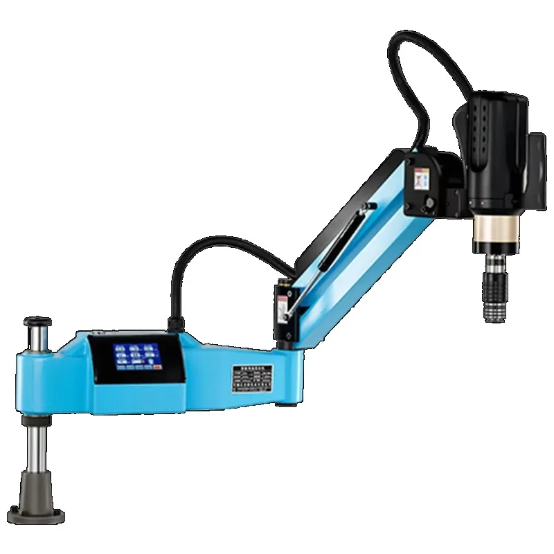 Big threading automatic M36 big hole internal threads making flexible arm tapping machine for sale