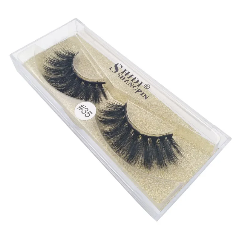 1 Paar 3D-Nerzwimpern, tierversuchsfrei, natürliche falsche Wimpern, Wimpern, flauschig, weich, gefälschte Wimpern, Verlängerung, Make-up-Tool
