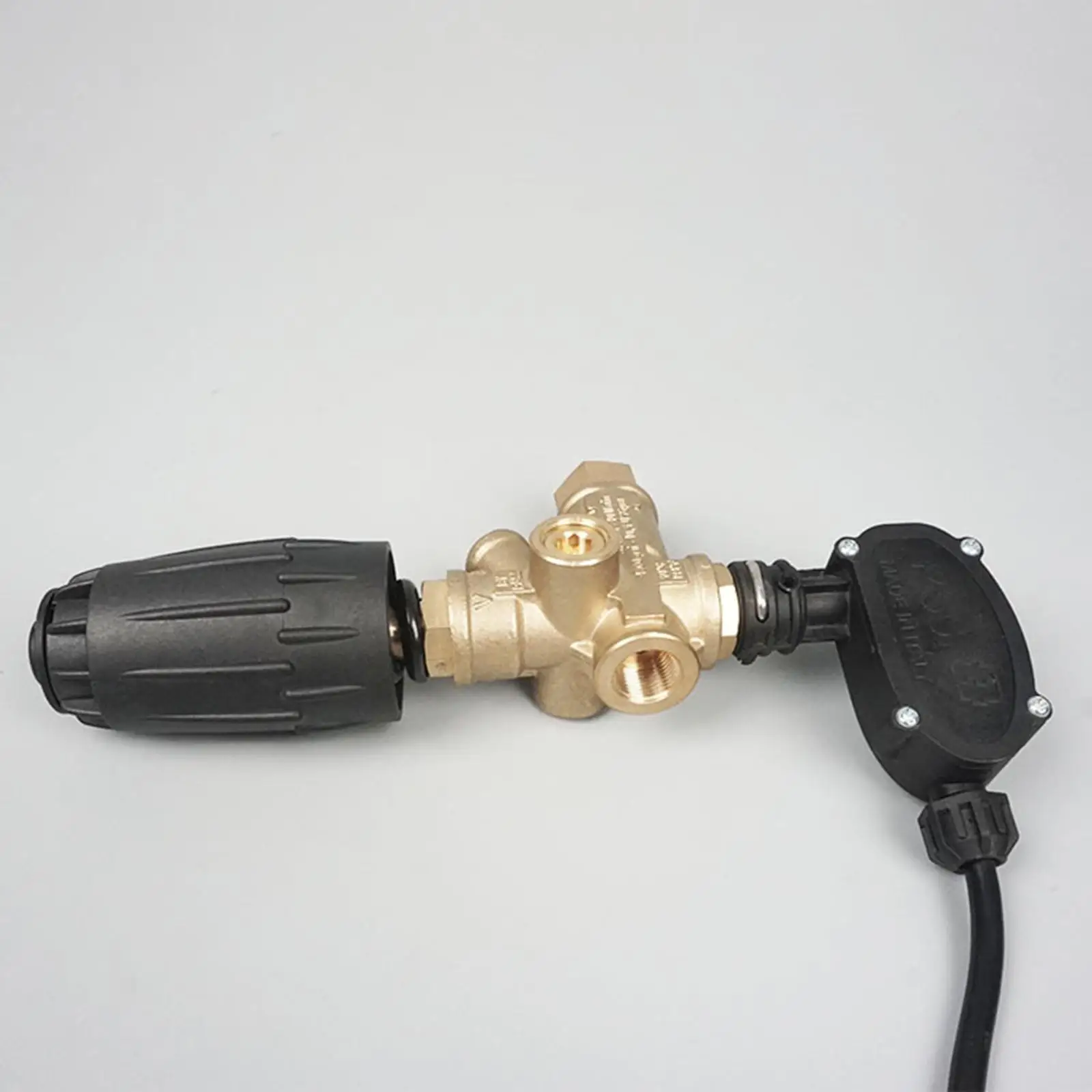 Copper Power Washer Pump Unloader Valve Adjustable Pressure Brass Attachment for Portable Pressure Car Wash Machines