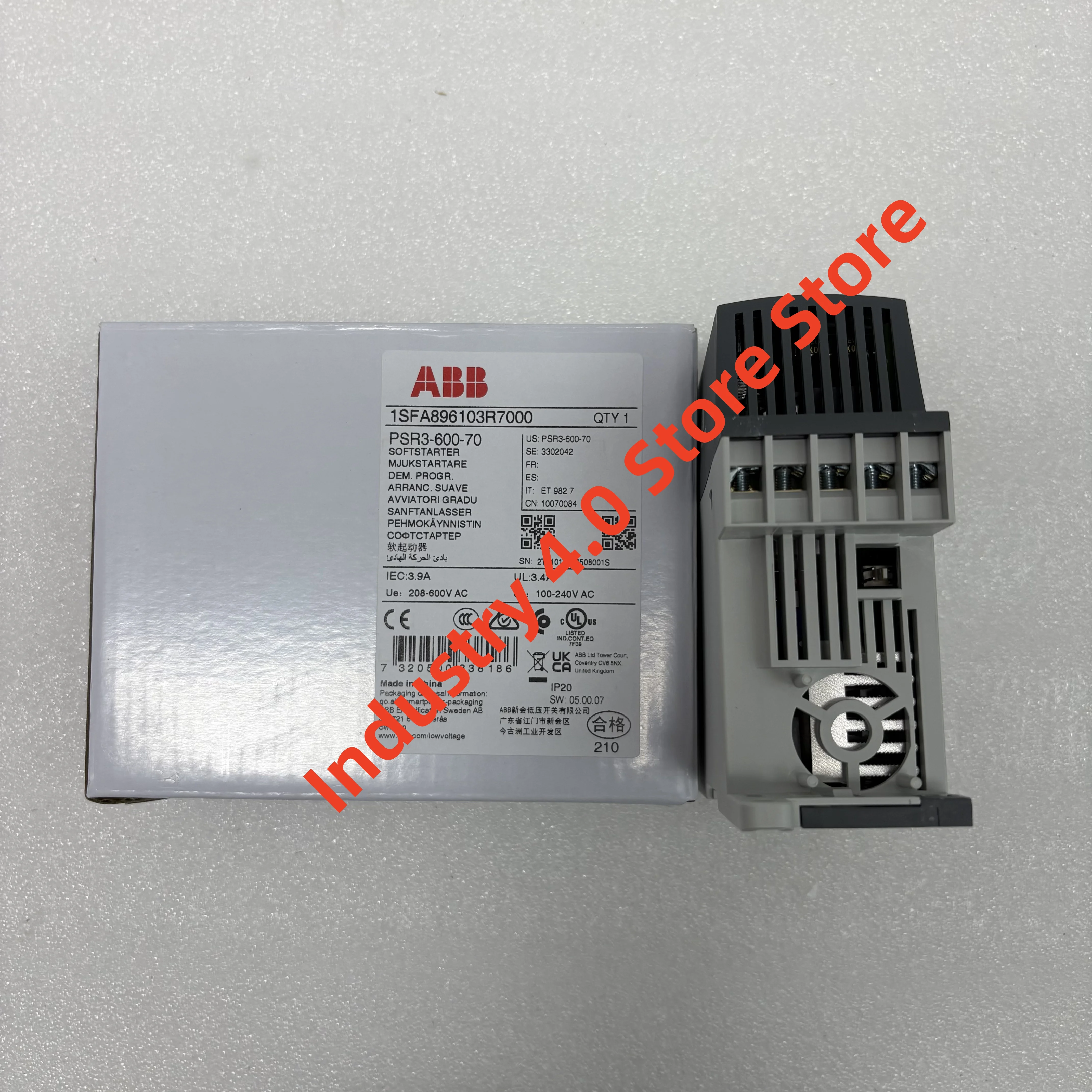 ソフトスターター PSR3-600-70 新品オリジナル
