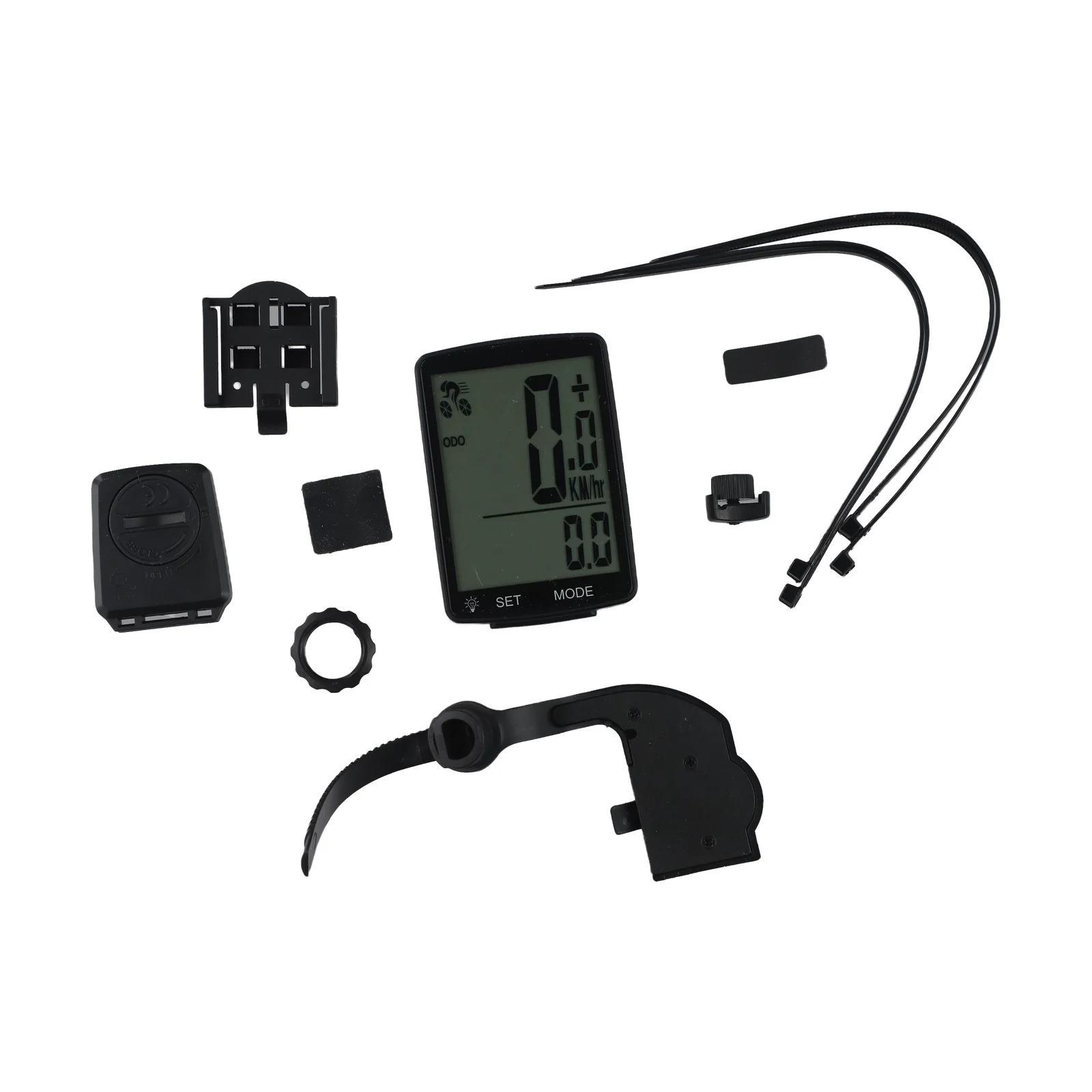 

For Mountain Bikes Bike Speed Monitor Cycling Speed Odometer Bike Riding Cycling Multi-function Plastic Material
